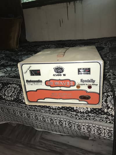 Waves 4500W Automatic Stabilizer - Working - For AC Fridge