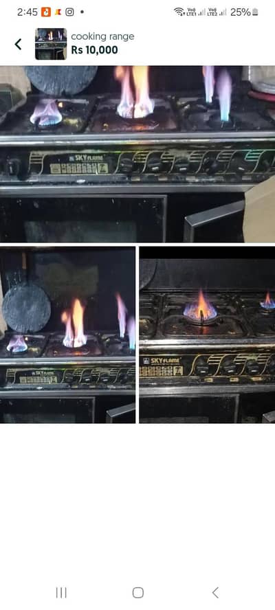 cooking range
