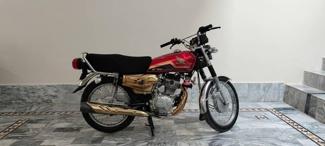 Honda CG 125 special edition Gold edition