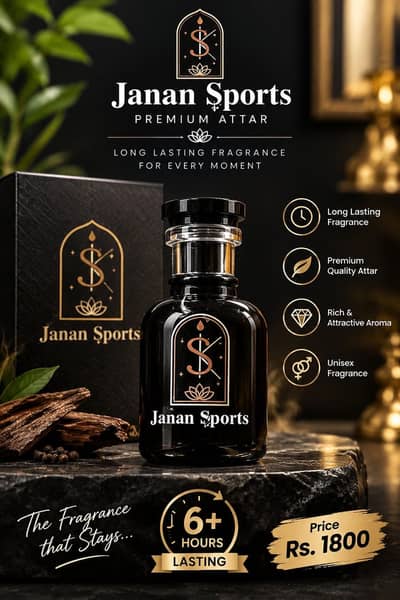Janan sports 30ml lasting 6+ hours