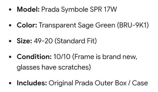 Prada symbol for sale
