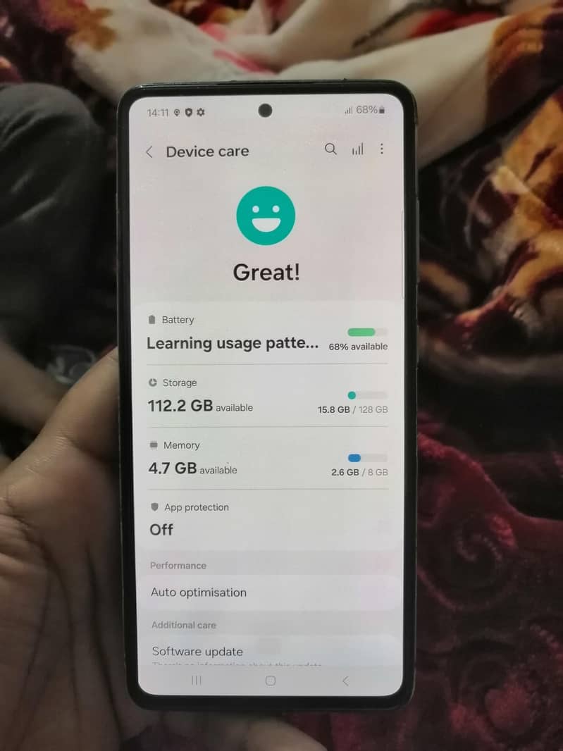 Samsung Mobile A52 1