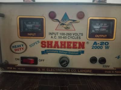 stebliser 2000w