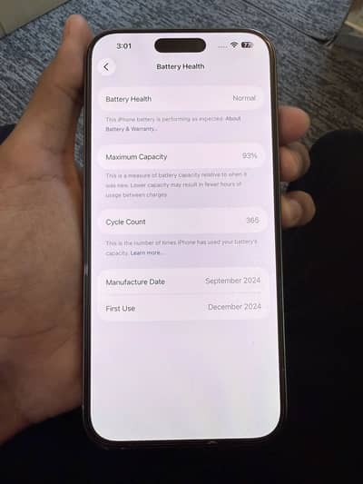iPhone 16 Pro Max with box