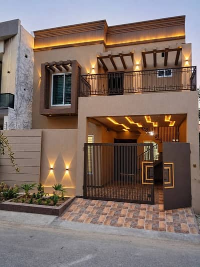Al Raheem city paradise civil hospital road ultra modern luxury 6 marly proper double story house for sale