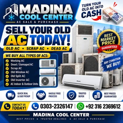 Old Ac | Scrap Ac | Window Ac | Inverter Ac | Split Ac | Dead Ac | Ac