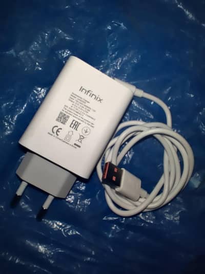 Infinix Hot 40 Pro Original Charger 33W Box Pulled original
