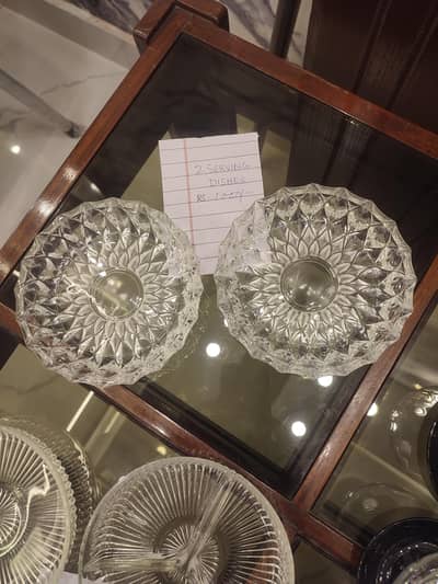 SERVING DISHES , SERVING BOWLS , COOKING POTS , TRAYS