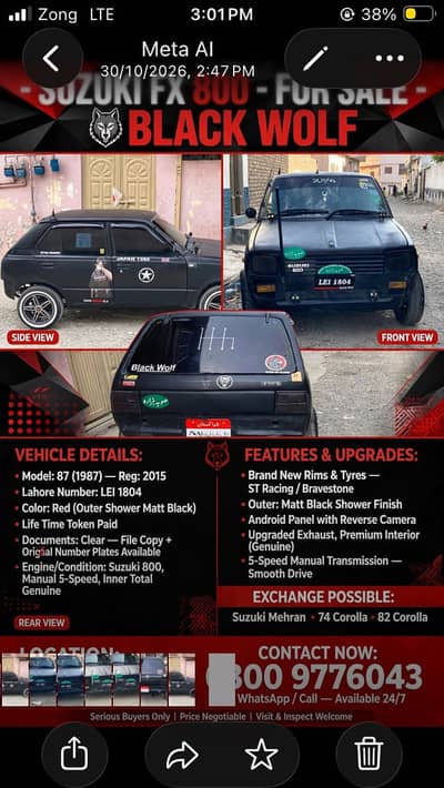 Suzuki FX 1988
