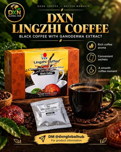 DXN LINGZHI COFFEE|BLACK COFFEE