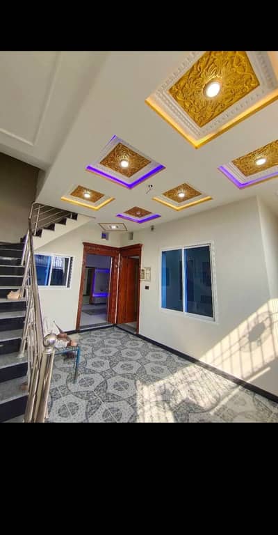 Canal view Rafi qamar road new brand luxury 5 marly proper double story house for sale