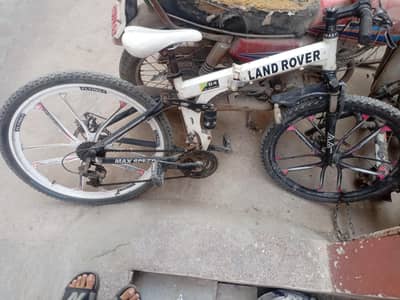 alloy wheels good condition foldable cycle