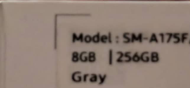 Samsung Mobile A17 8gb/256gb