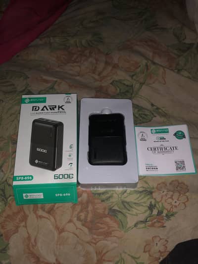 New power bank 6000 Mah