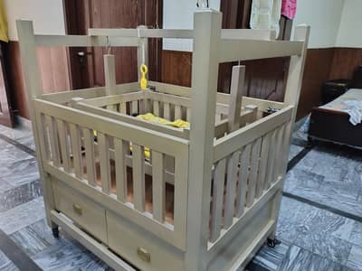 Baby Cot and Swing
