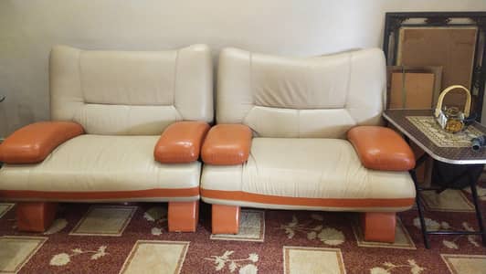 Premium Luxury Rexine Sofa Set – Modern Designer Style