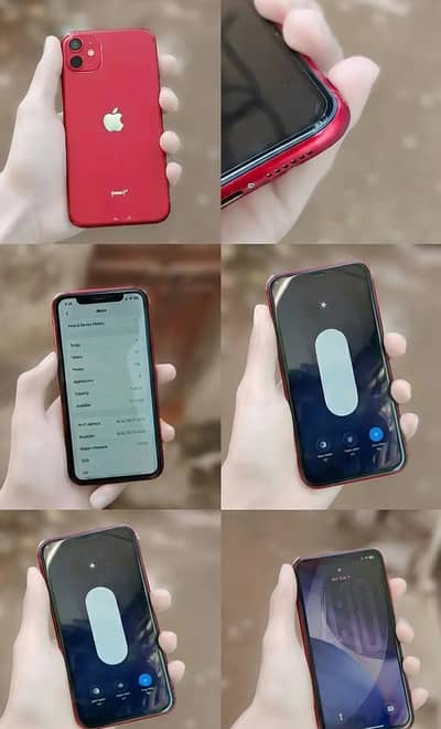  iPhone 11 128GB Red - Exchange with PTA Approved Upper Model