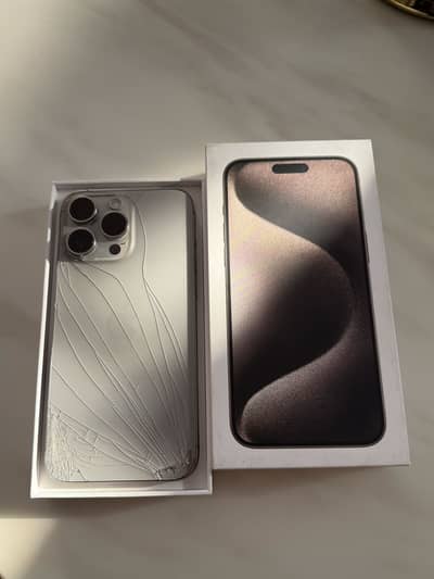 iPhone 15 Pro Max | 512GB | Natural Titanium | Sim Locked Jv