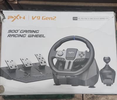 PXN V9 Gen2 900 Degree Gaming Steering Wheel Set