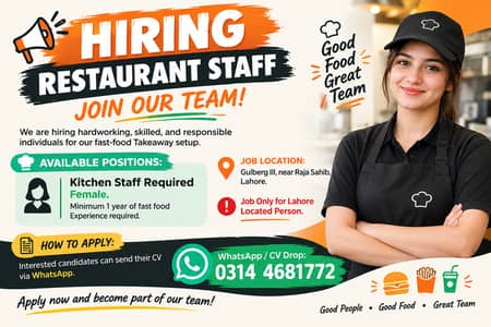 Fast Food Chief (Female)