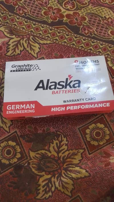 Alaska battery  A-200 , 5 months used only.
