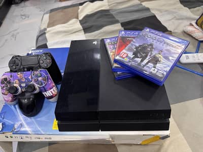 PS4 FAT non jail break origional with box