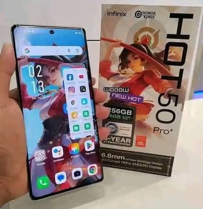 Infinix Hot 50 Pro Plus 16 256  gb