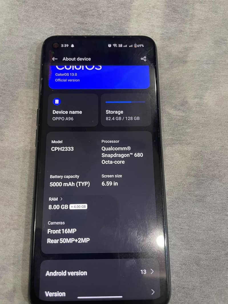 OPPO A96 1