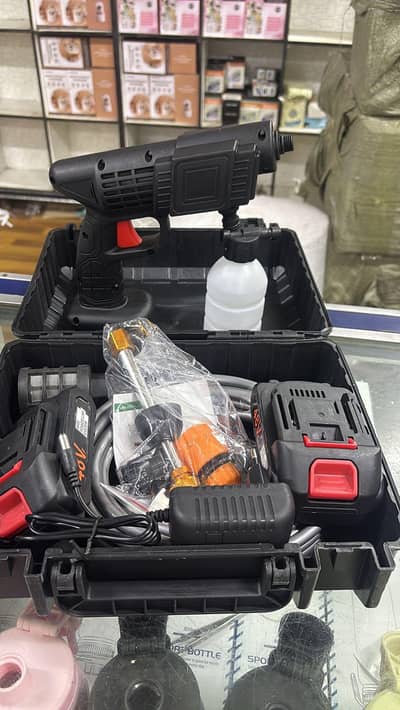 Cordless Pressure Washer Gun 48V - Portable Car & Bike Washer Set