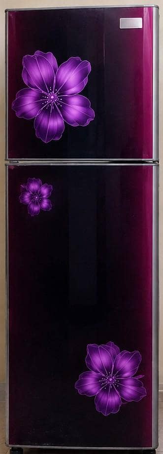 PEL Refrigerator 152L Purple Flower - Excellent Cooling