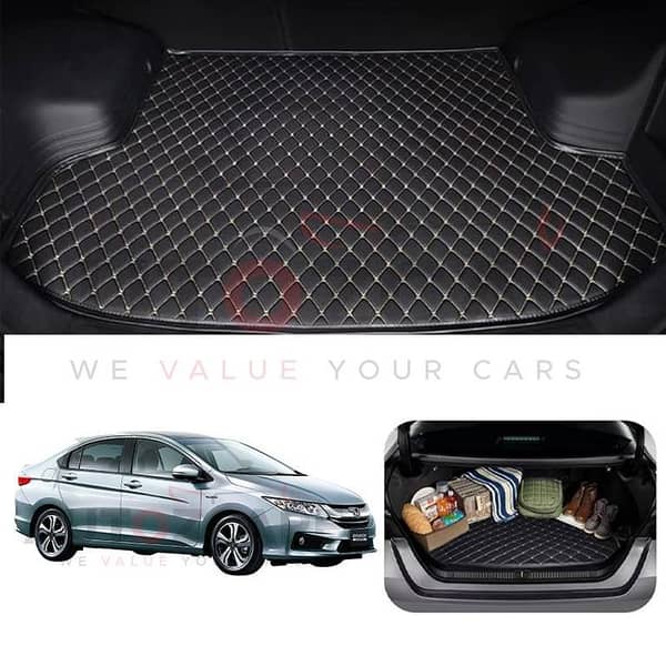 Honda Grace Hybrid 7D Custom Car Trunk Mat - Model 2014-2020
