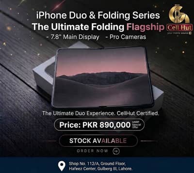 iPhone Duo & Folding Series | 7.8" Main Display | PTA Approved CellHut
