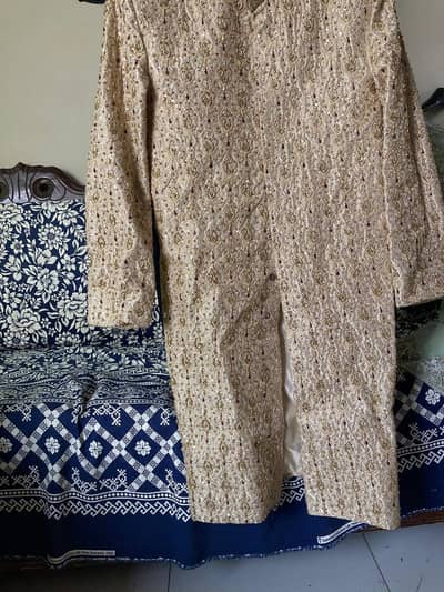 Golden Groom Sherwani for Sale