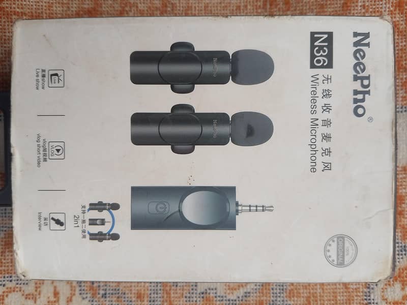 wireless mic for vlogs camera and mobile 2