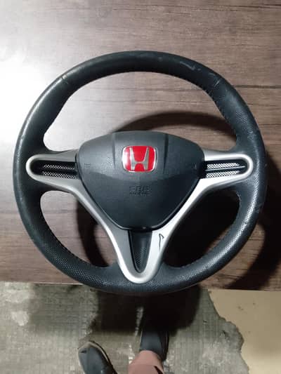 Honda civic rebone steering wheel