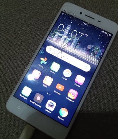 Oppo A37f - Working Condition (Broken Touch / For Parts or Basic Use)