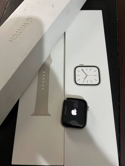 Apple watch seriese 7 with complete box 45MM