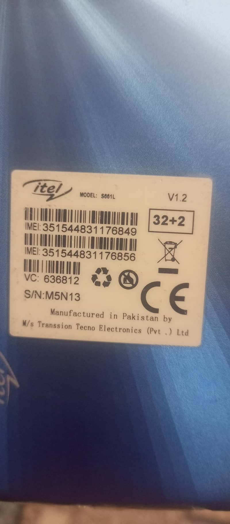 Itel Vision 3 4