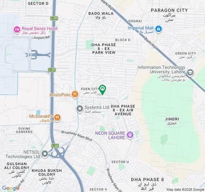 4 Marla Commercial Plot For Sale in DHA Phase 8 - Ex Air Avenue (N Block), Lahore