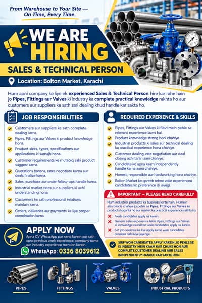 sales and technical person