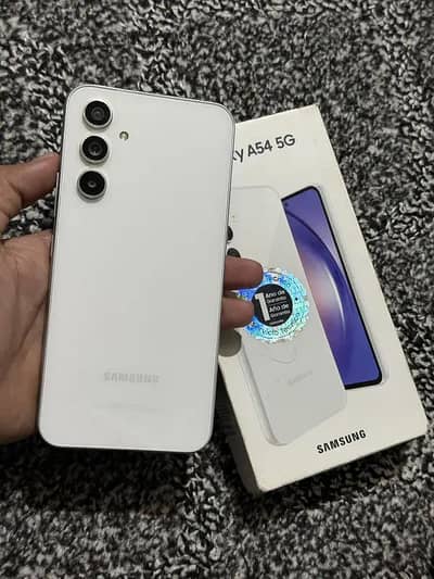 Samsung A54 5G Official PTA Approved 8+8/256GB with Box