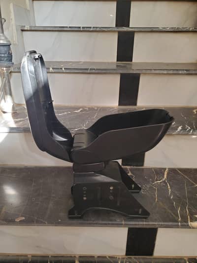 universal car center armrest console box with a black