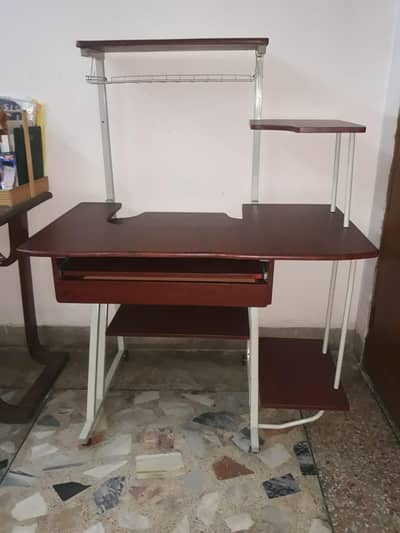 Imported computer table- complete workstation