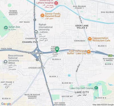 *32 Marla Residential Plot for Sale in K Block Fazaia housing scheme Phase 1. *