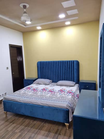 5 mrla luxury furnish house available for rent sector C bahria town Lahore