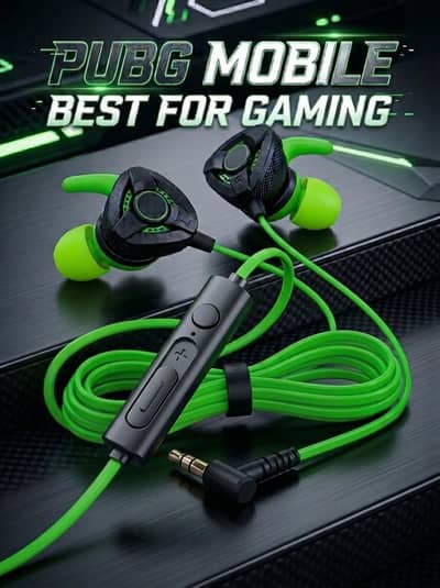 Battle-G Best choice for Pubg Gamers Earphone / Gaming Handfree