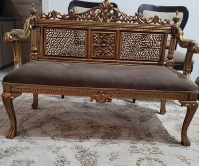 4 seater pure wood