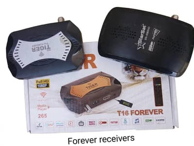 Tiger T16 Forever Receiver Dish tv