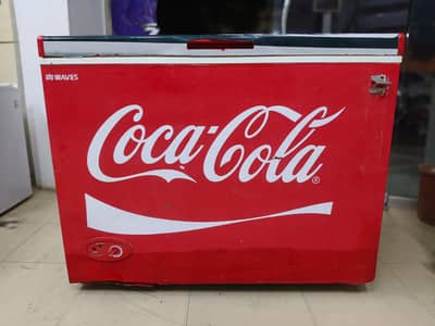 Waves Coca cola Single Door Deep Freezer Genuine (0321/0807777)