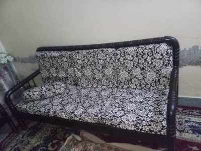 wooden sofa set